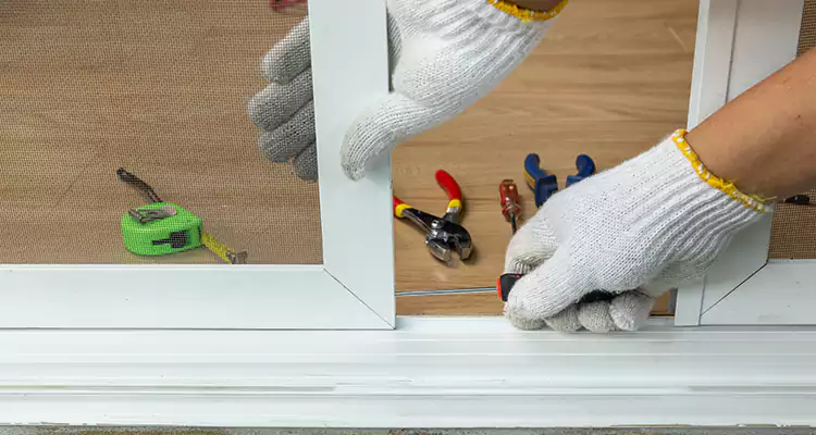 Sliding Glass Door Off Rails Repair in Palm Valley, FL