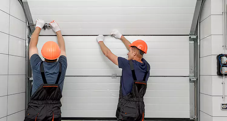 Garage Door Bottom Panel Repair in Palm Valley, FL