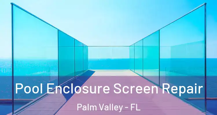  Pool Enclosure Screen Repair Palm Valley - FL