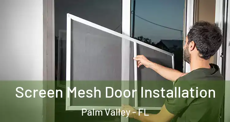  Screen Mesh Door Installation Palm Valley - FL